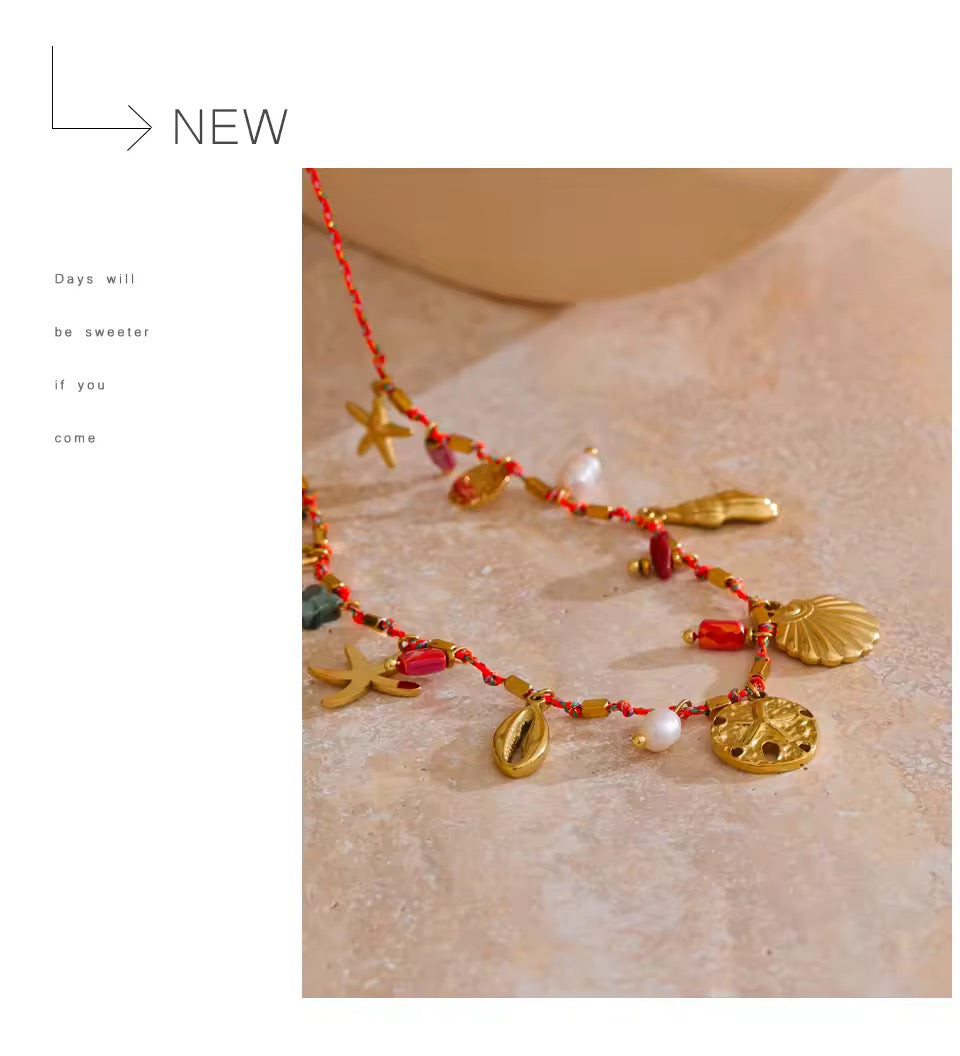 Shell Star Pendant