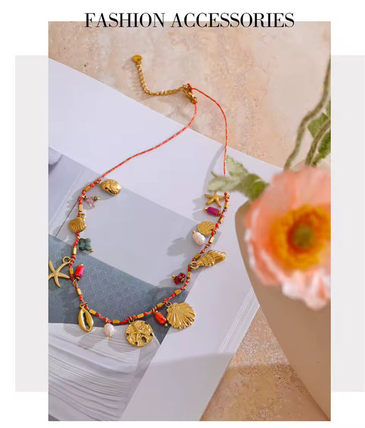 Shell Star Pendant